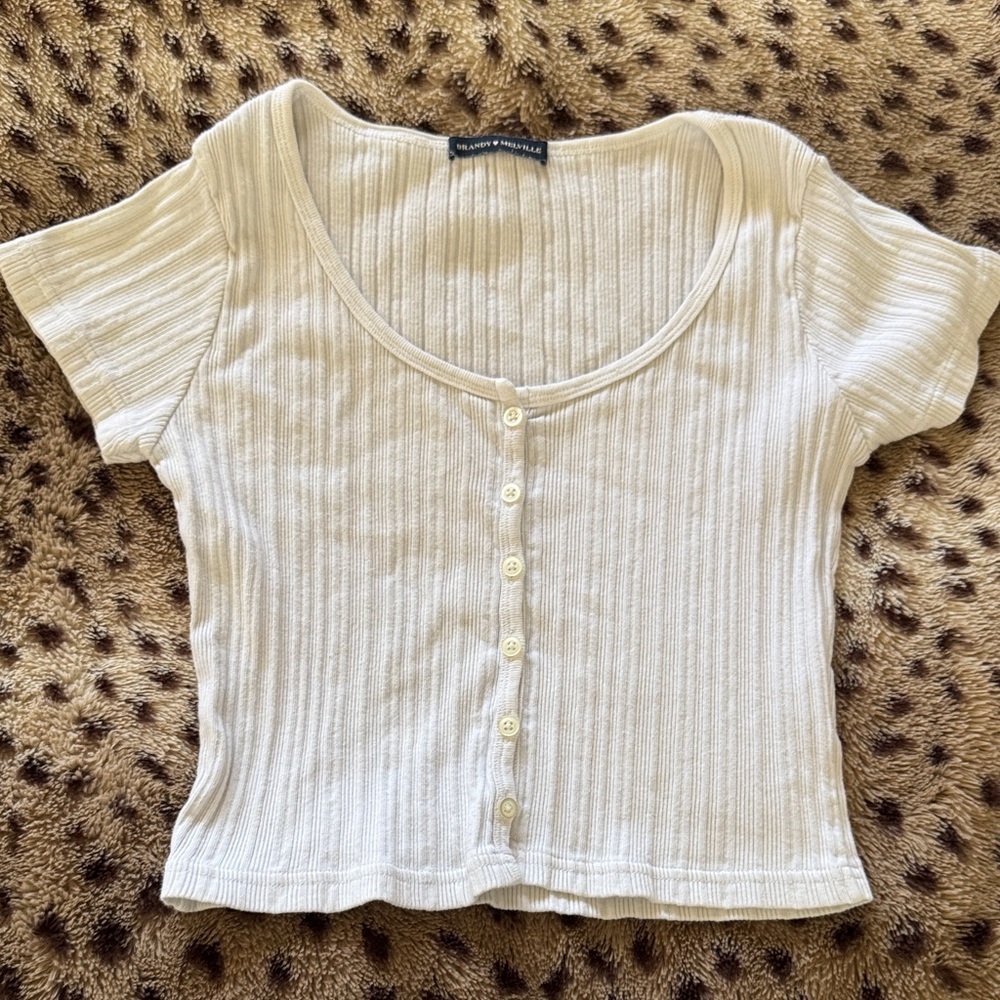 Brandy Melville Ribbed Top